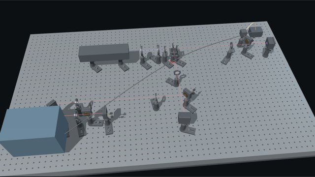 Imaging a Bell test with entangled photons